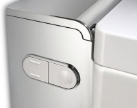 Умный унитаз подвесной Geberit AquaClean Mera Comfort 146.214.21.1 с системой удаления запахов, глянцевый хром