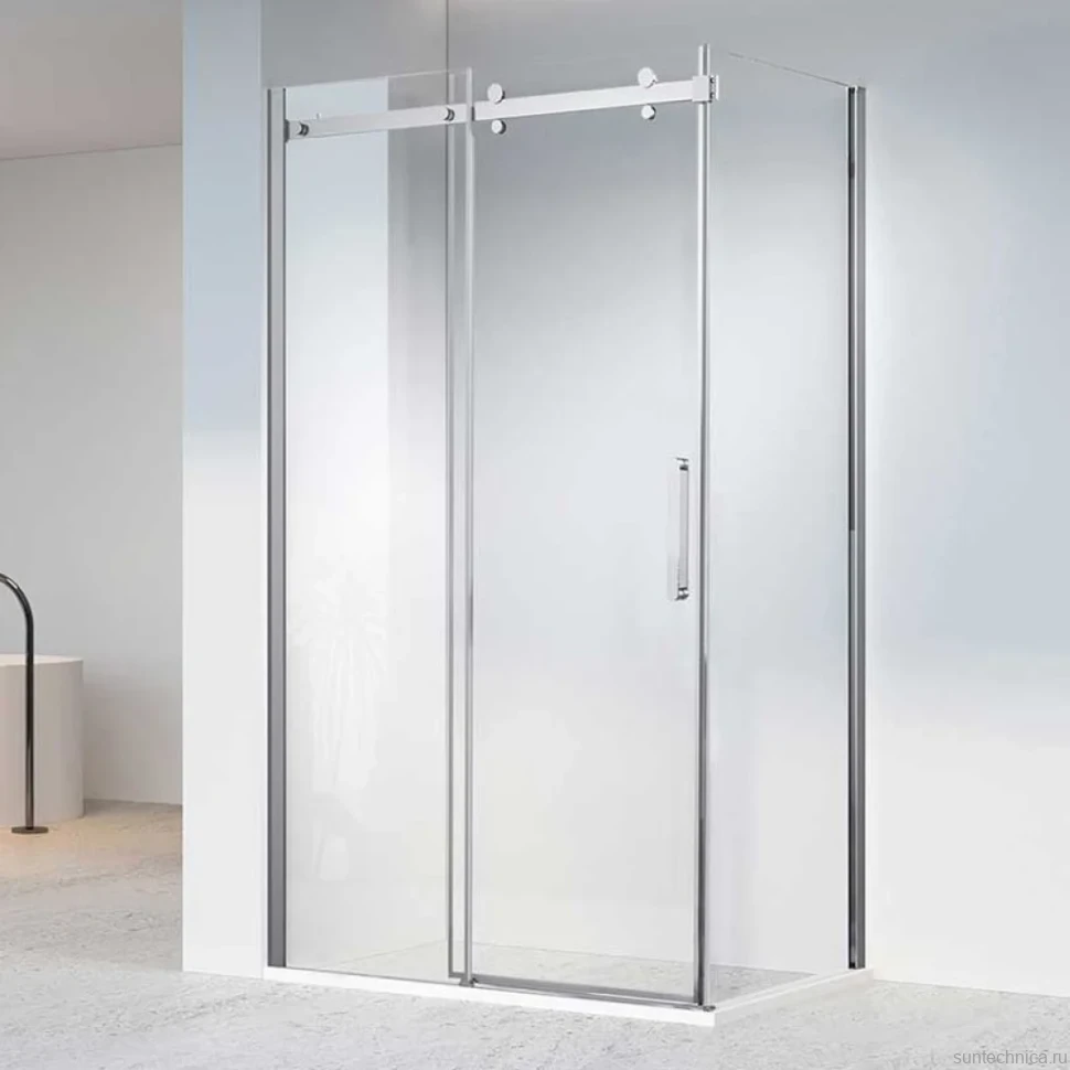 Душевой уголок Vincea Como-N VSR-4CN9016CL 160х90, профиль хром, стекло прозрачное