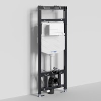 Система инсталляции для унитазов Wasserkraft Alme 15TLT.010.ME.WM04 с кнопкой смыва матовой белой