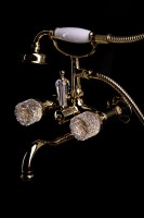 Смеситель для ванны с душем Boheme Crystal 293-CRST