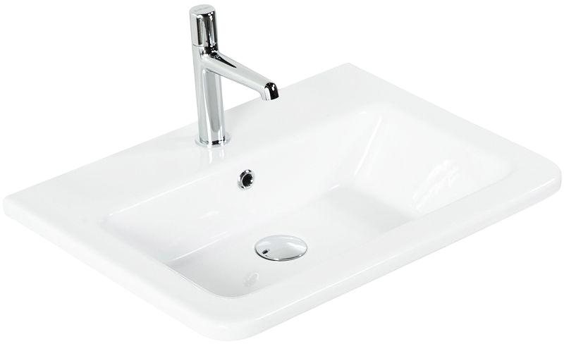 Мебель для ванной комнаты Aquanet Эмбер 60 подвесная, белая матовая