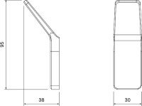 Крючок IDDIS Slide SLIBS10i41 одинарный