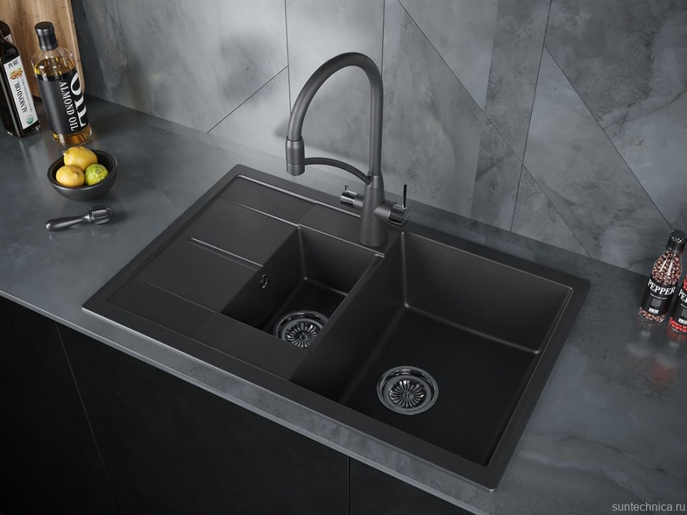 Смеситель для кухни Paulmark Siegen Si213111-308 с гибким изливом