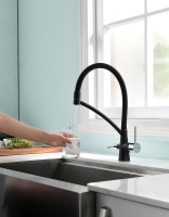 Смеситель для кухни Paulmark Siegen Si213111-308 с гибким изливом