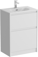Мебель для ванной комнаты BelBagno Kraft 39 70 напольная, bianco opaco, раковина BB-8099-3-70