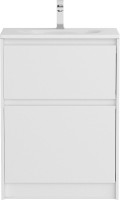 Мебель для ванной комнаты BelBagno Kraft 39 70 напольная, bianco opaco, раковина BB-8099-3-70