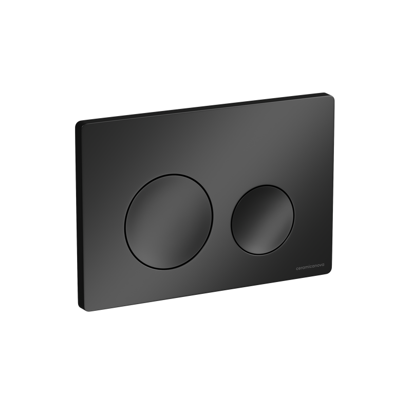 Система инсталляции для унитазов Ceramicanova Balance CN121001MB кнопка Circle матовый черный