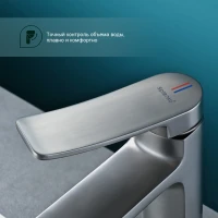 Смеситель для раковины Splenka S31.10.09, графит