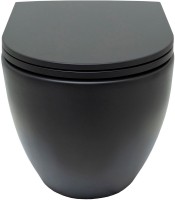 Унитаз подвесной Allen Brau Reality 4.32006.31 безободковый, с микролифтом, матовый черный