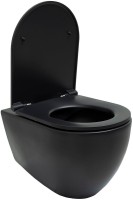 Унитаз подвесной Allen Brau Reality 4.32006.31 безободковый, с микролифтом, матовый черный