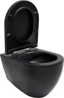 Унитаз подвесной Allen Brau Reality 4.32006.31 безободковый, с микролифтом, матовый черный