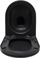 Унитаз подвесной Allen Brau Reality 4.32006.31 безободковый, с микролифтом, матовый черный