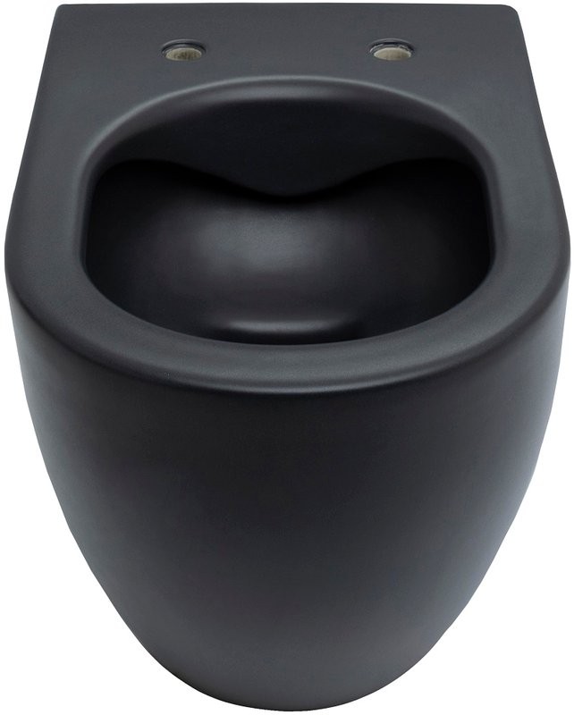 Унитаз подвесной Allen Brau Reality 4.32006.31 безободковый, с микролифтом, матовый черный