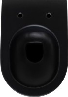 Унитаз подвесной Allen Brau Reality 4.32006.31 безободковый, с микролифтом, матовый черный