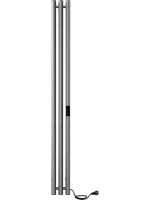 Полотенцесушитель электрический Indigo Style 3 LSE120-13GFMRt graphite metallic