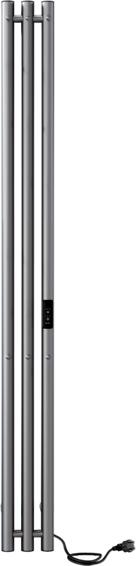 Полотенцесушитель электрический Indigo Style 3 LSE120-13GFMRt graphite metallic
