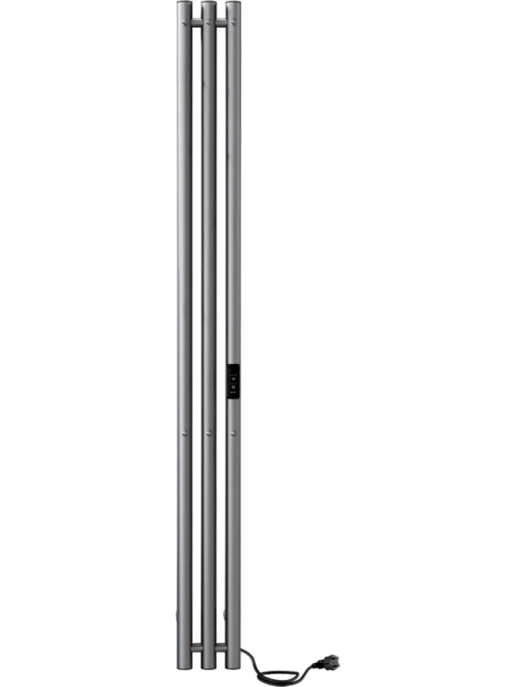 Полотенцесушитель электрический Indigo Style 3 LSE120-13GFMRt graphite metallic
