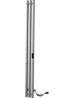 Полотенцесушитель электрический Indigo Style 3 LSE120-13GFMRt graphite metallic