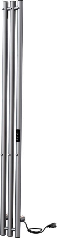 Полотенцесушитель электрический Indigo Style 3 LSE120-13GFMRt graphite metallic