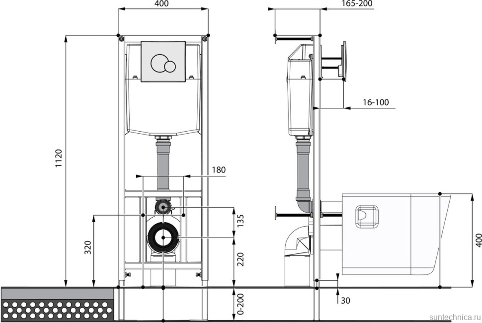 Комплект 4 в 1 Santek Нео 1WH501776 кнопка черная