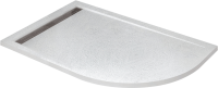 Поддон для душа Cezares TRAY-AS-RH-100/80-30-W-L 100x80 L, с сифоном, белый