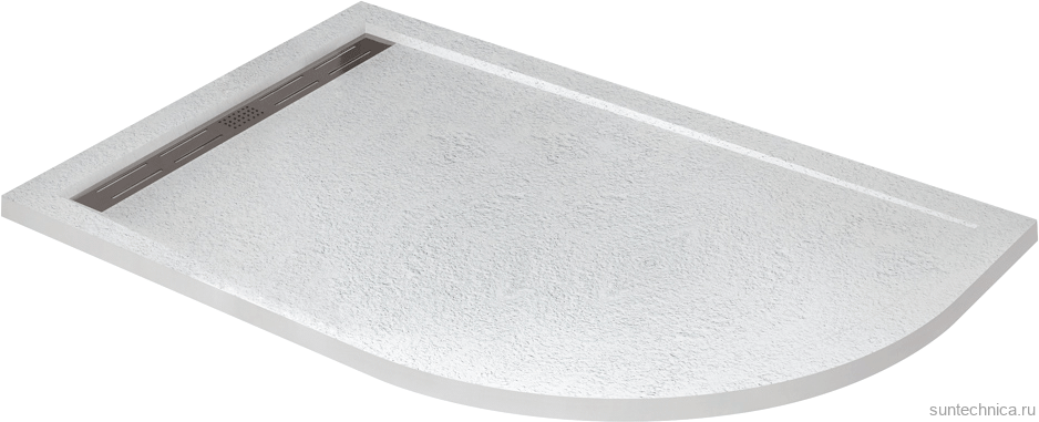 Поддон для душа Cezares TRAY-AS-RH-100/80-30-W-L 100x80 L, с сифоном, белый