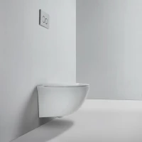 Унитаз подвесной BOND Oval F05-10 безободковый, с микролифтом