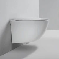 Унитаз подвесной BOND Oval F05-10 безободковый, с микролифтом