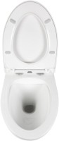 Унитаз подвесной BOND Oval F05-10 безободковый, с микролифтом