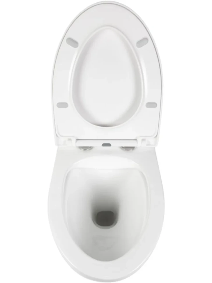 Унитаз подвесной BOND Oval F05-10 безободковый, с микролифтом