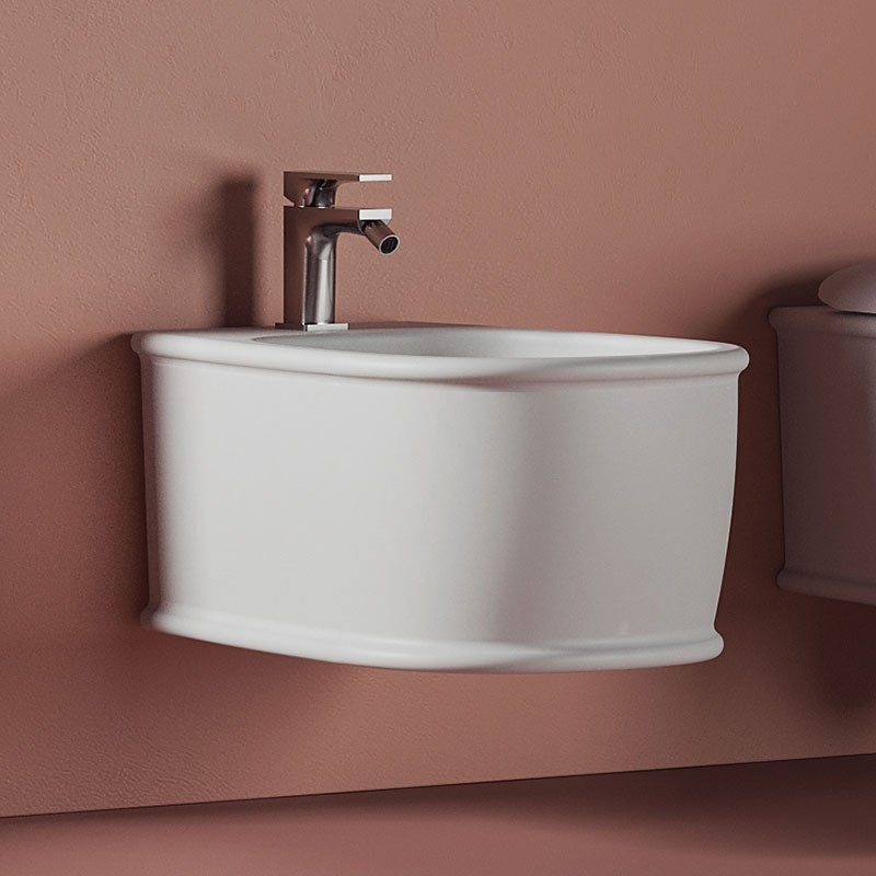 Биде подвесное ArtCeram Atelier ATB001 01 00 белый глянцевый