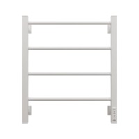 Полотенцесушитель электрический Grota Simple K RAL9016 EL 53х60, матовый белый