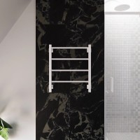 Полотенцесушитель электрический Grota Simple K RAL9016 EL 53х60, матовый белый