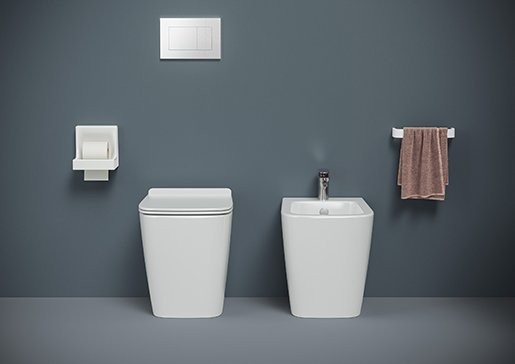 Унитаз приставной напольный ArtCeram A16 ASV004 05 00 Rimless безободковый, с микролифтом