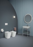 Унитаз приставной напольный ArtCeram A16 ASV004 05 00 Rimless безободковый, с микролифтом