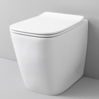 Унитаз приставной напольный ArtCeram A16 ASV004 05 00 Rimless безободковый, с микролифтом