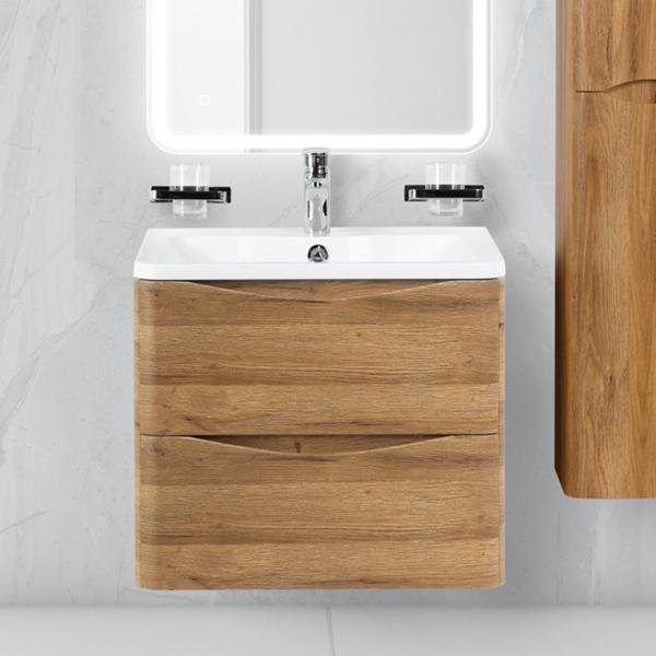 Тумба под раковину BelBagno Acqua 70 подвесная, rovere rustico