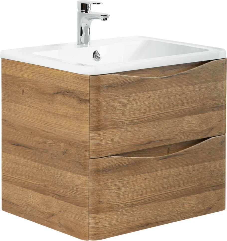 Тумба под раковину BelBagno Acqua 70 подвесная, rovere rustico
