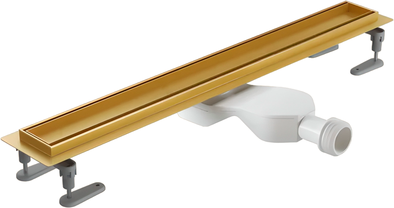 Душевой трап (лоток) Excellent Stilio Gold INEX.1515.800.P.GL 80 см