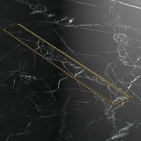 Душевой трап (лоток) Excellent Stilio Gold INEX.1515.800.P.GL 80 см