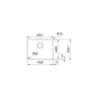 Мойка кухонная Franke Maris MRG 110-52 черная матовая Мойка кухонная Franke Maris MRG 110-52 черная матовая