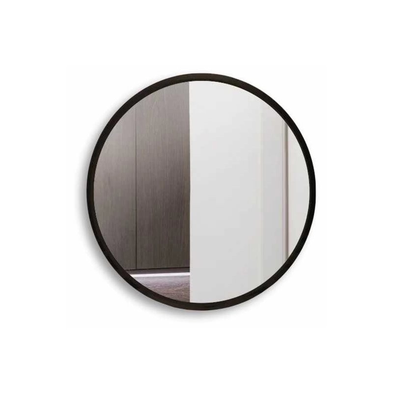 Зеркало MIXLINE "Ренуар" D400 без подсветки, черное обрамление