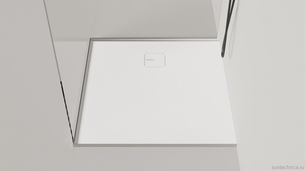 Поддон для душа Salini Oasi 100x100 см, S-Stone, матовый