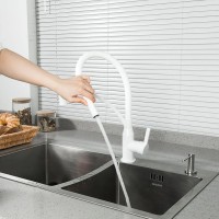 Смеситель для кухни Frap F4552-8 белый
