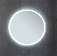 Зеркало круглое Aquanet Арт D 900 LED RGB с подсветкой, белое