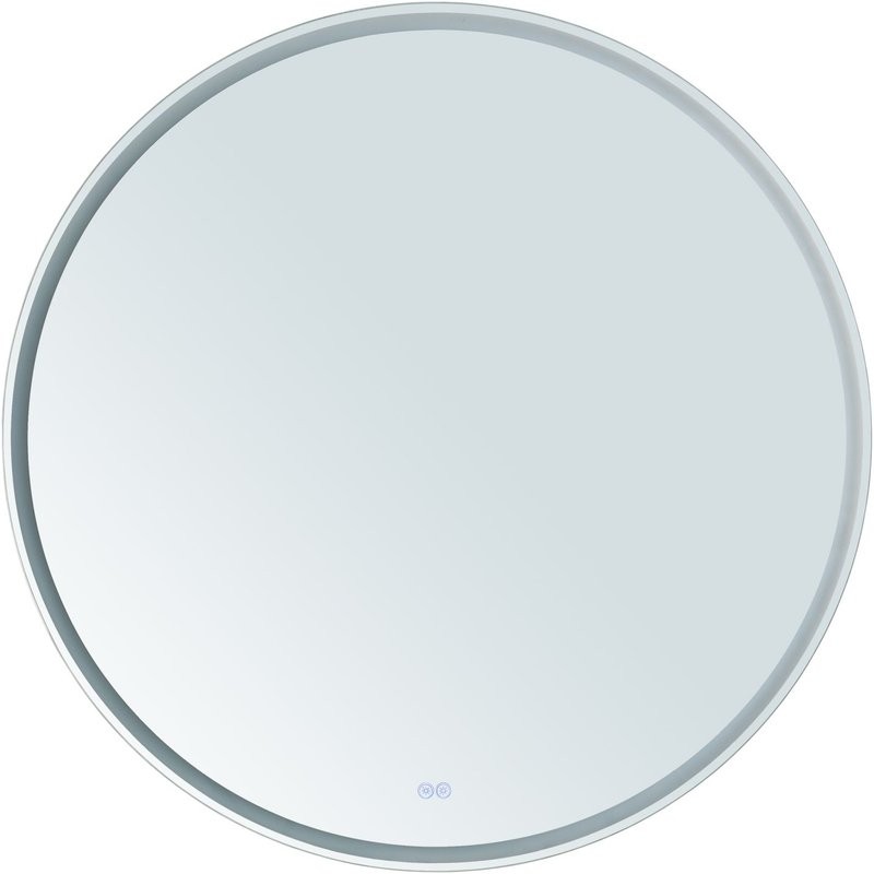 Зеркало круглое Aquanet Арт D 900 LED RGB с подсветкой, белое