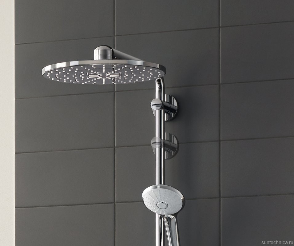 Душевая стойка Grohe Euphoria SmartControl 310 Duo 26507000 с термостатом