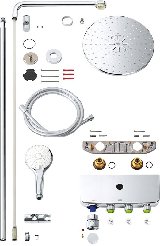 Душевая стойка Grohe Euphoria SmartControl 310 Duo 26507000 с термостатом