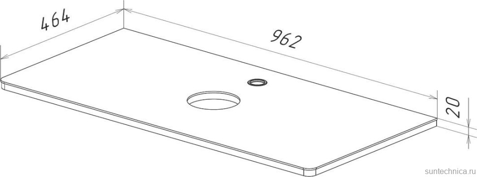 Тумба с раковиной Lemark Olivia 100 дуб кантри, белая глянцевая, раковина Триумф