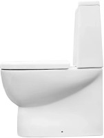 Унитаз-компакт напольный Sanita luxe Infinity Comfort с микролифтом, белый